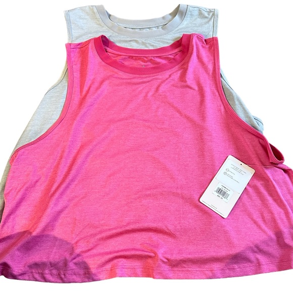 NWT Danskin 2-Pack Women’s Crop Tank Top Active Workout XL - Picture 4 of 14